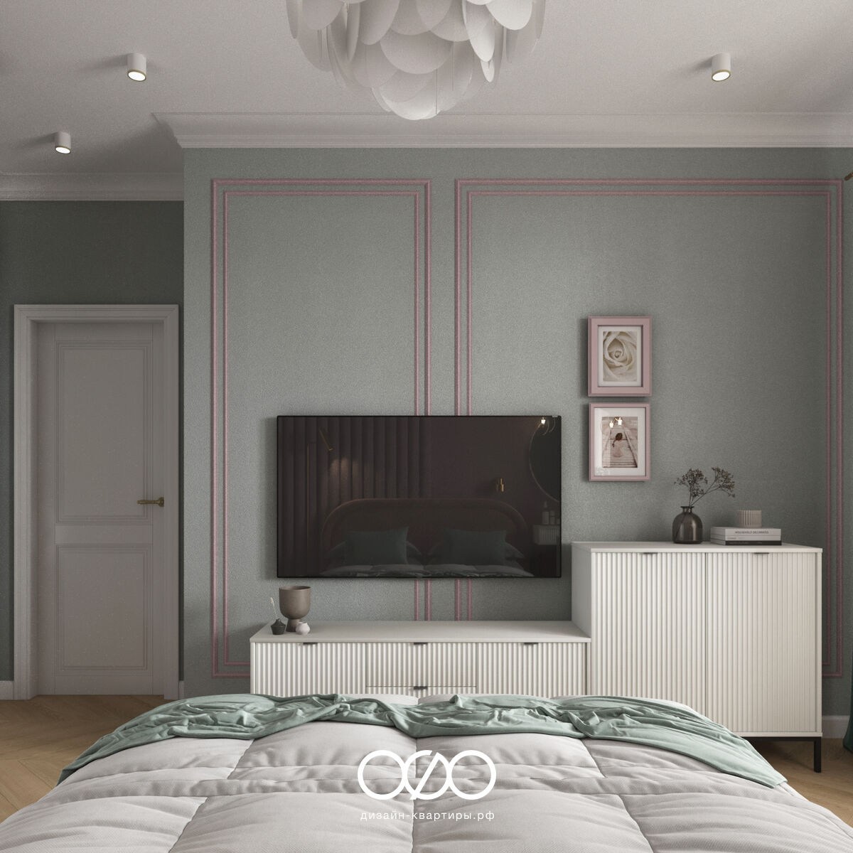 Дизайн спальни 3 на 3