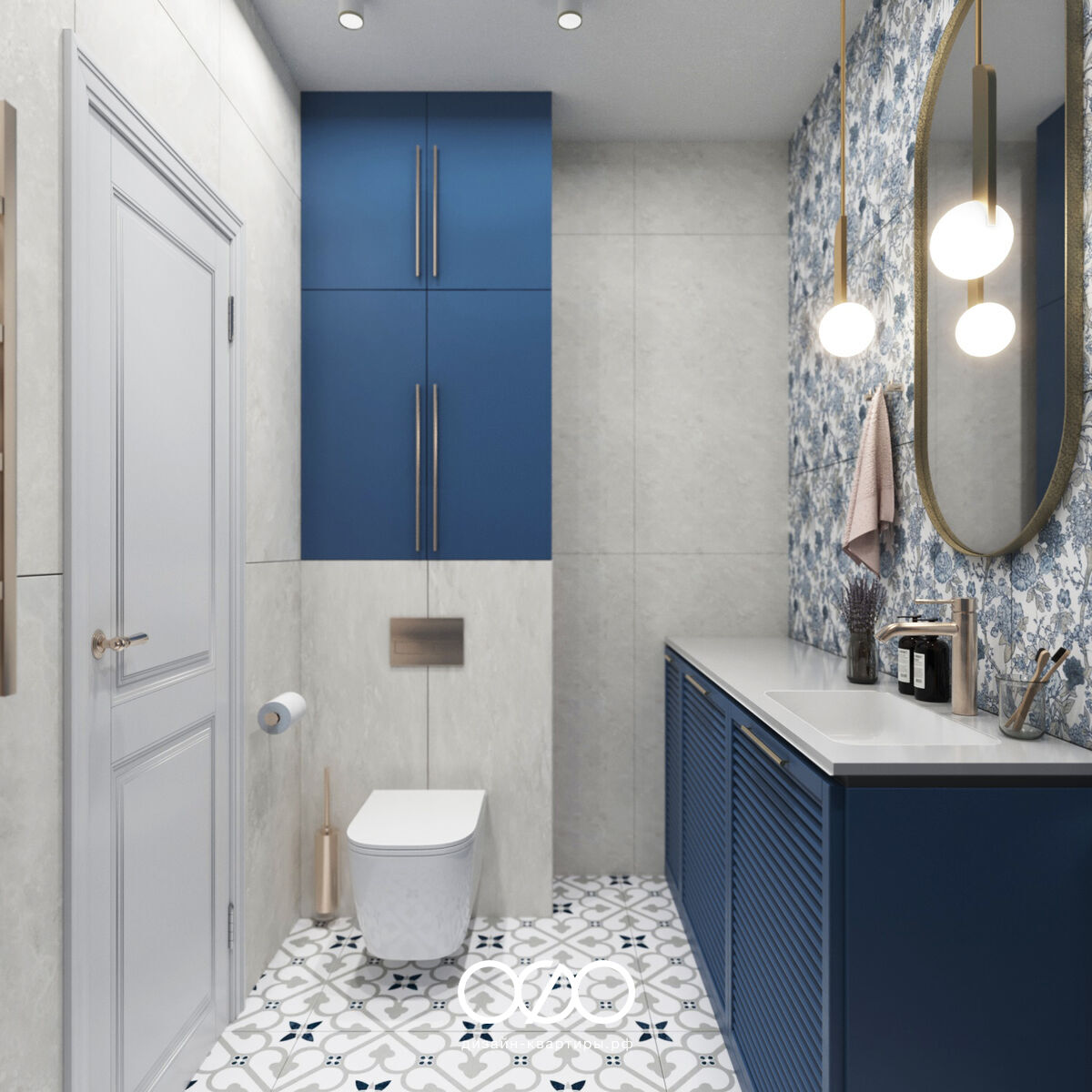 Интерьер 87 м² в Ступино — современный, тёплый и немного смелый. Проект для мамы и дочки, где каждая деталь продумана с любовью.