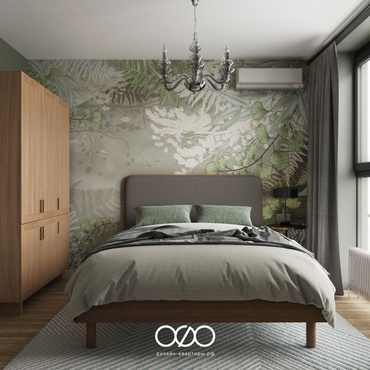 Дизайн двух&shy;комнатной квартиры 50 кв м