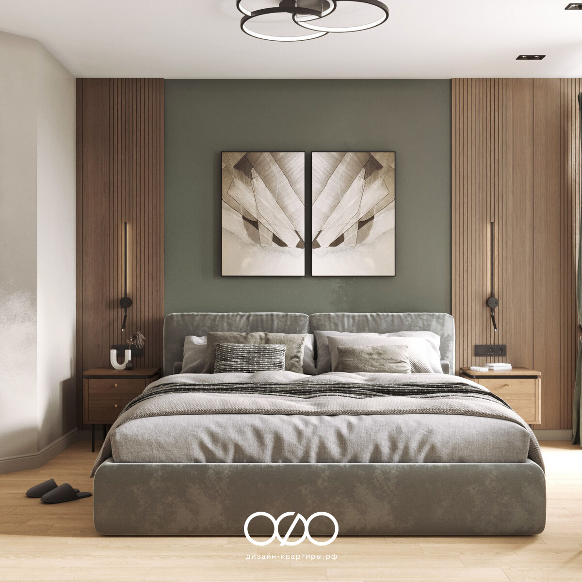 Дизайн двух&shy;комнатной квартиры 50 кв м