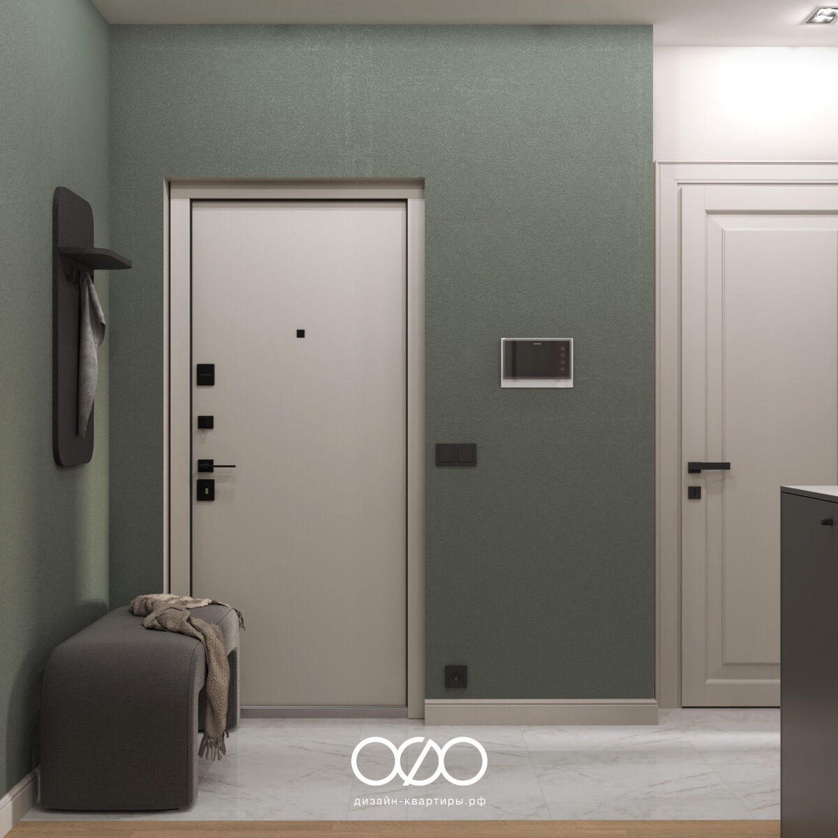 Дизайн двух&shy;комнатной квартиры 50 кв м