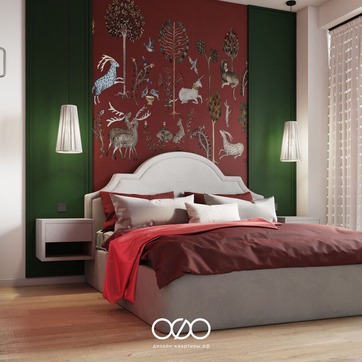 Дизайн двух&shy;комнатной квартиры 50 кв м