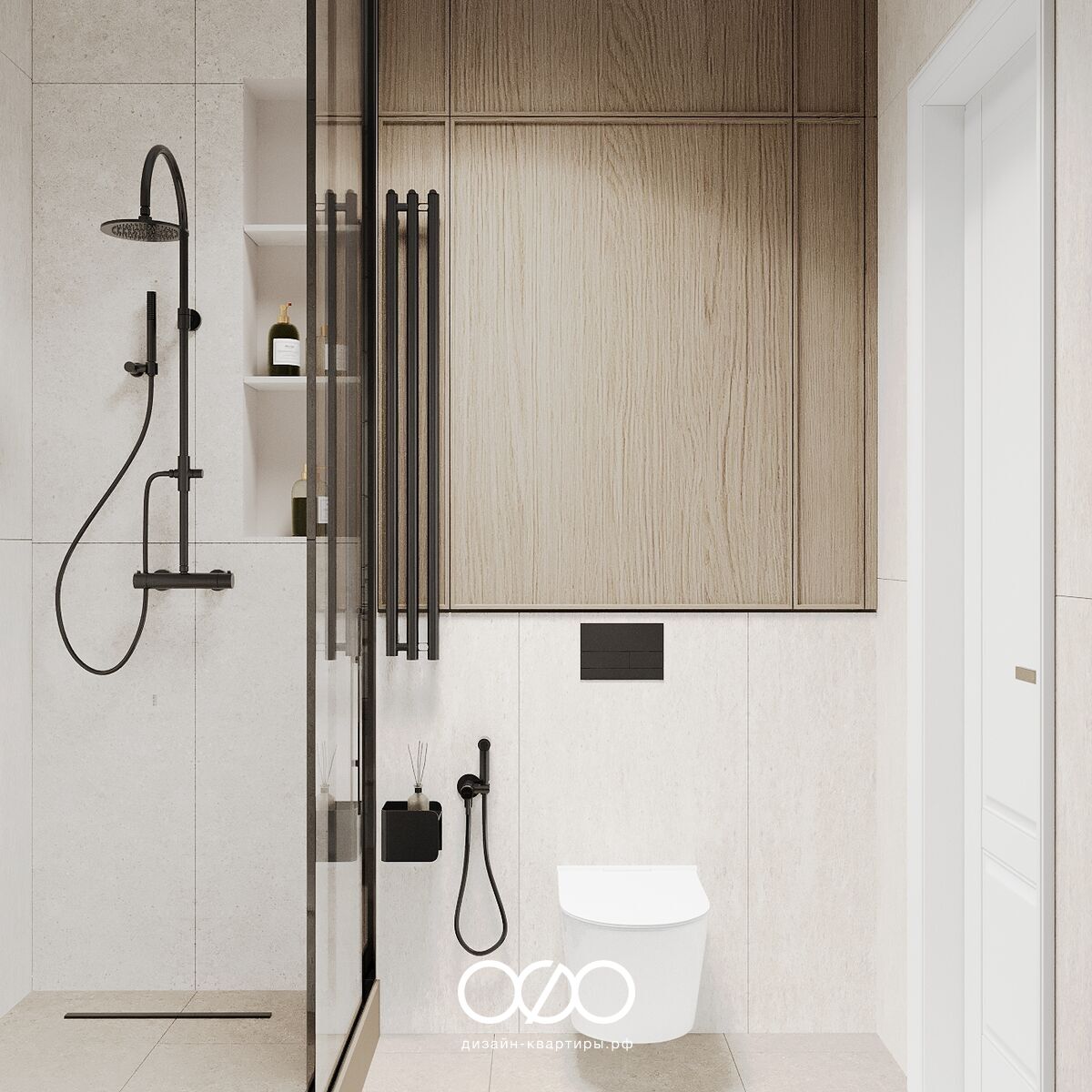 Дизайн 4-комнатной квартиры 95 м² в ЖК Level Мичуринский. Уютный интерьер для семьи с детьми, продуманная кухня-гостиная и детские.