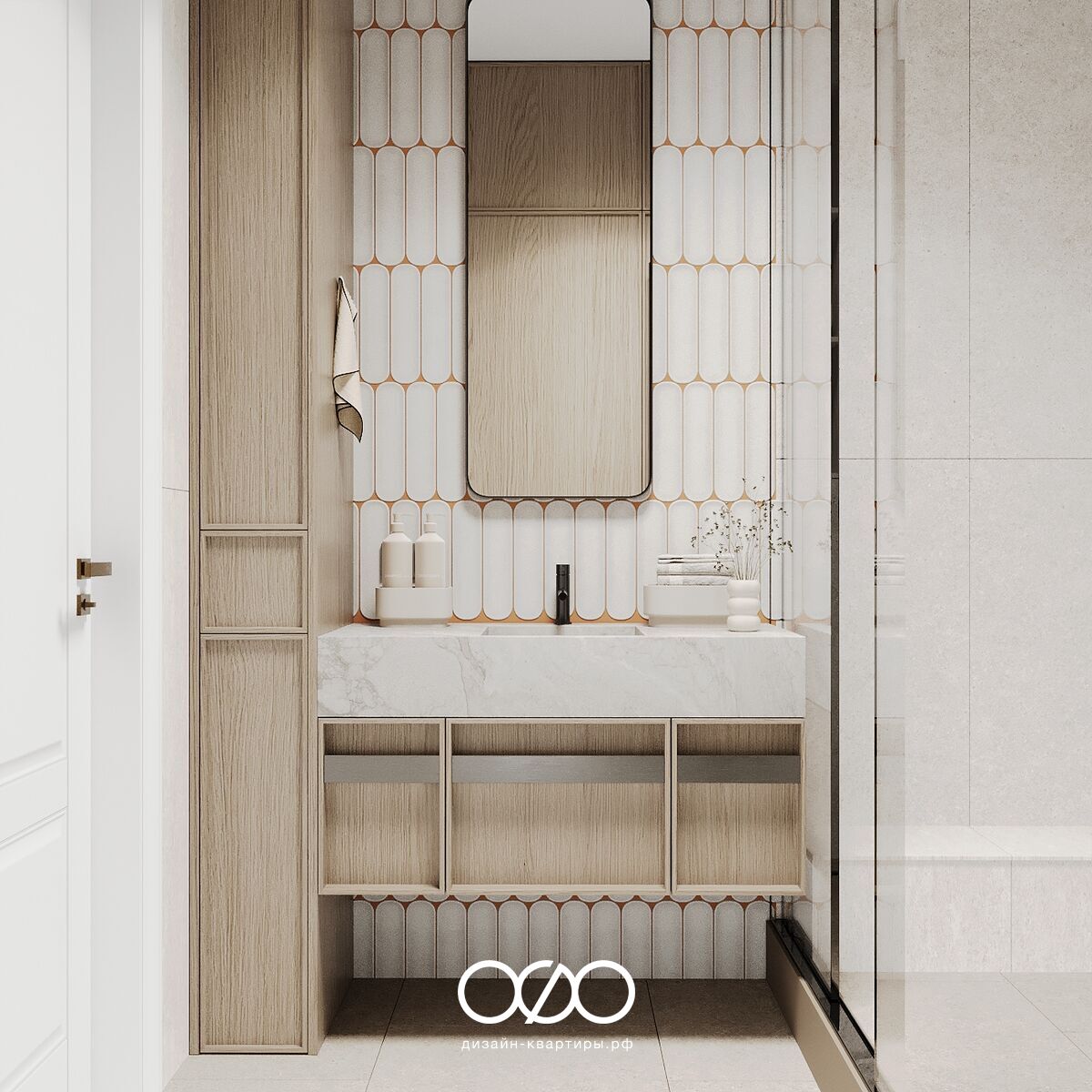 Дизайн двух&shy;комнатной квартиры 50 кв м