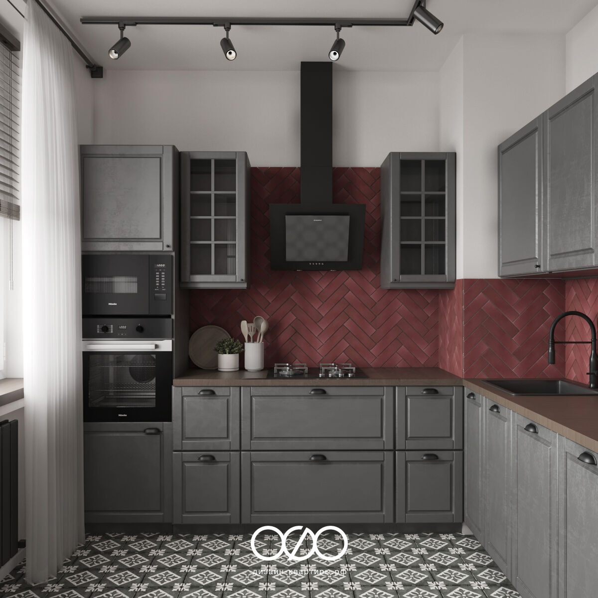 Дизайн двух&shy;комнатной квартиры 50 кв м