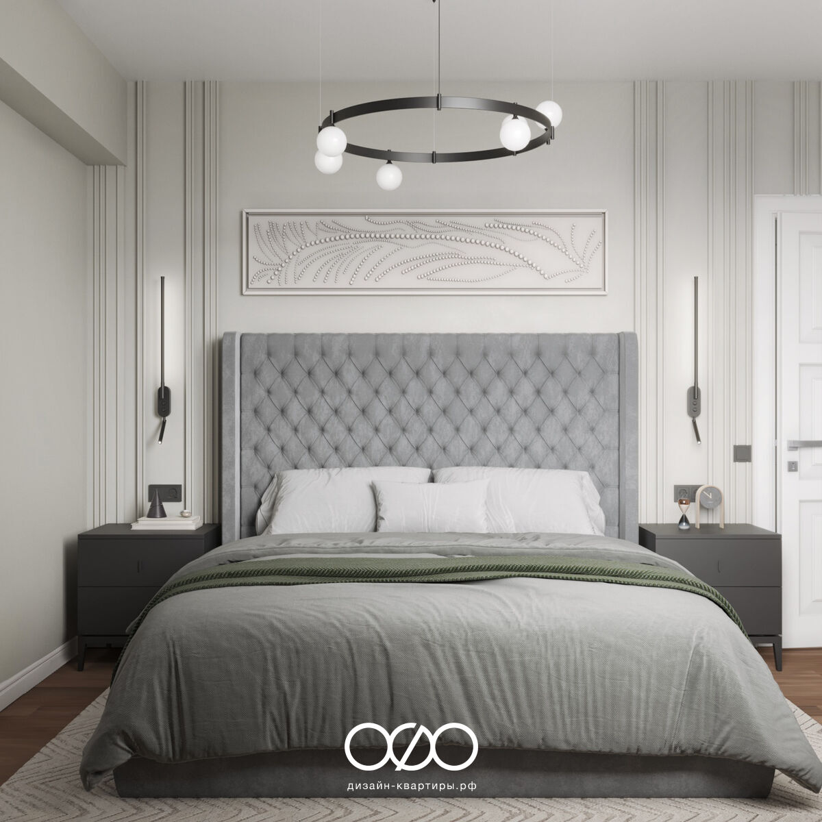 Дизайн двух&shy;комнатной квартиры 50 кв м