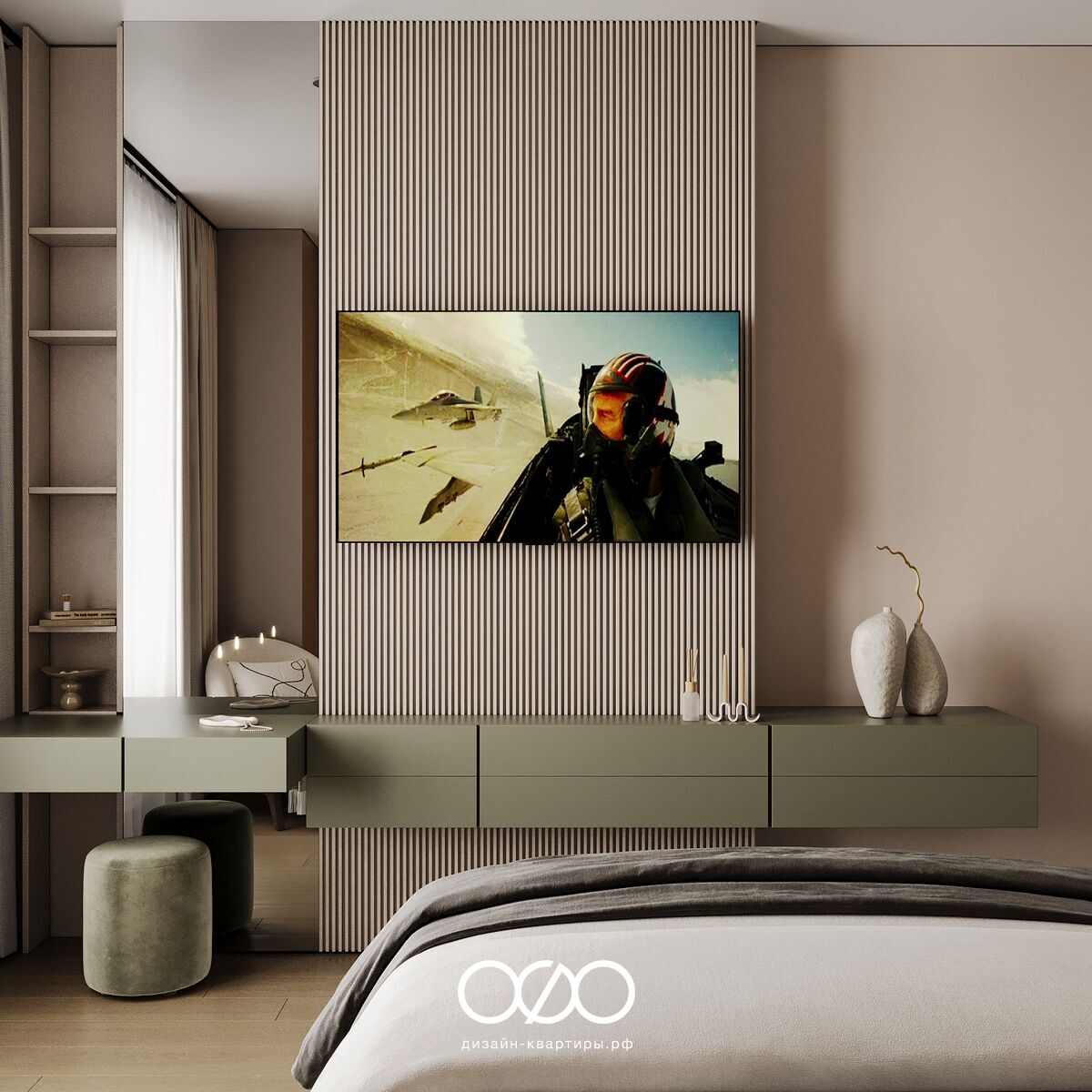 Дизайн квартиры 67 м² в ЖК Символ. Универсальный современный интерьер для аренды и жизни с продуманной планировкой. Закажите проект без ошибок.