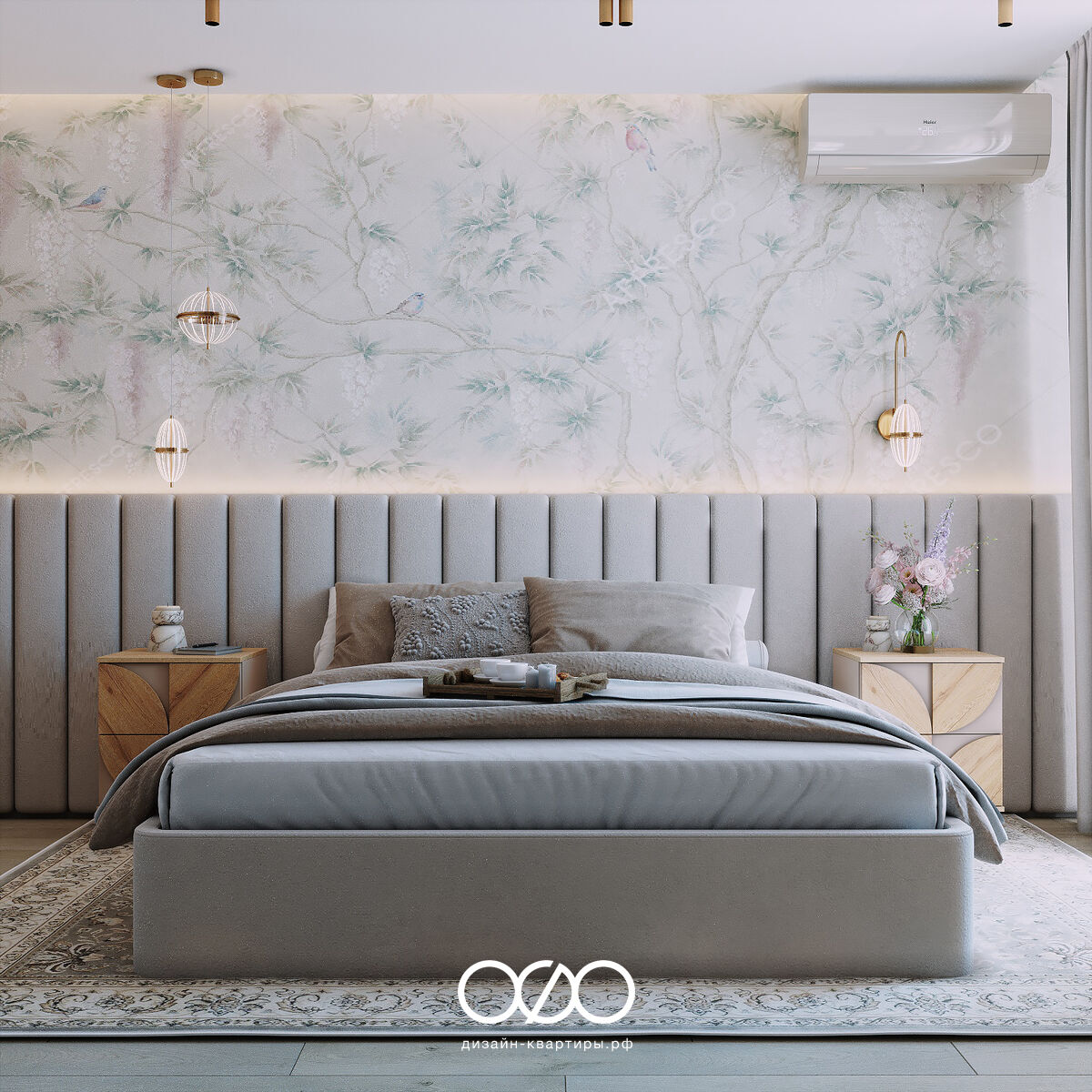 Двухкомнат&shy;ная квартира в современном стиле